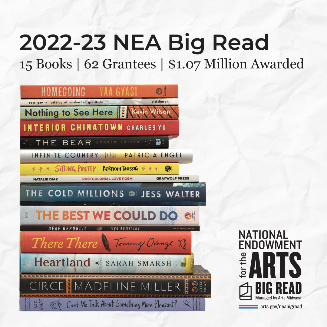 Announcing the 20222023 National Endowment for the Arts Big Read